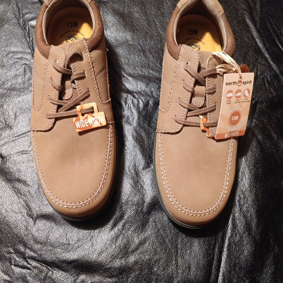 Earth Spirit Men's Tan Casual Shoes - Picture 1 of 5